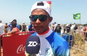 Duván Macías, deportista del Atlántico. 