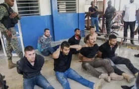 Exmilitares colombianos detenidos por magnicidio en Haití.