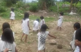 Niños Kogui, imagen de referencia.