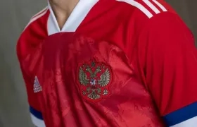 Escudo de la Selección Rusia. 