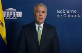 Presidente Iván Duque Márquez.