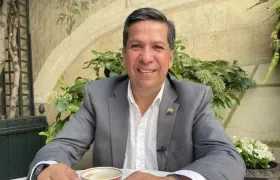 El candidato a la vicepresidencia Rodrigo Lara Sánchez.
