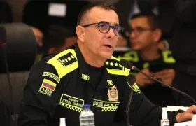 General Jorge Luis Vargas, Director de la Policía Nacional.