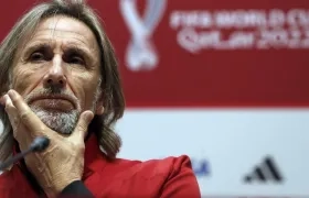 Ricardo Gareca, técnico de la Selección Perú. 