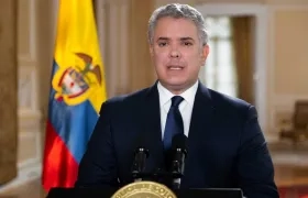 Iván Duque, presidente de Colombia. 