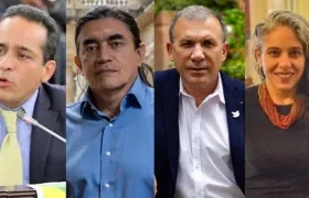 Los protagonistas de la división en Colombia Humana.