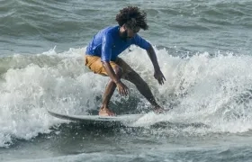El surf es uno de los deportes bandera del Atlántico. 