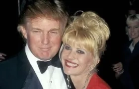 Donald e Ivana Trump en una foto de archivo.