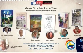 V feria latinoamericana del libro en Cartagena. 