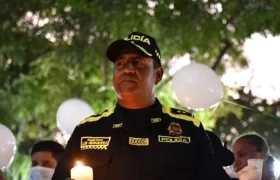General Luis Carlos Hernández Aldana, Comandante de la Policía Metropolitana de Barranquilla.