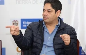 Guillermo Herrera, ministro del Deporte. 