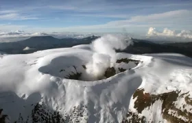 El volcán Nevado del Ruiz.