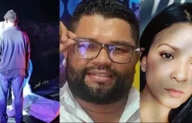 Leiner Montero y Dilia Contreras, asesinados.
