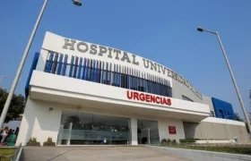 El herido fue trasladado al Hospital Universidad del Norte. 