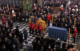 Imagen del funeral.