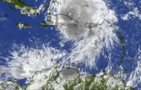 Huracán 'Fiona' en República Dominicana y el arrastre de humedad sobre la región Caribe colombiana. 