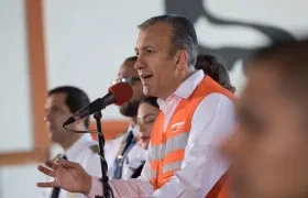 El ministro de Petróleo de Venezuela, Tareck el Aissami.
