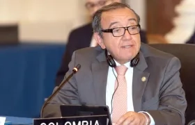 Representante de Colombia en la OEA, Luis Ernesto Vargas.