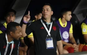 Héctor Cárdenas, técnico de la Selección Colombia Sub-20.