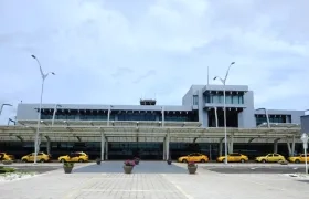 La modernización del aeropuerto quedó inconclusa.