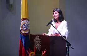 La Ministra de Minas y Energía, Irene Vélez.