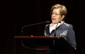 La ministra de Trabajo, Gloria Inés Ramírez.