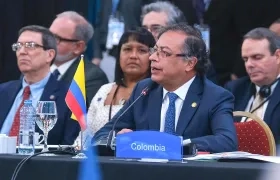 El Presidente Gustavo Petro en la cumbre Celac.