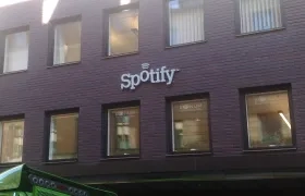 Sede de Spotify en Estocolmo, Suecia.