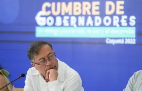 Presidente colombiano, Gustavo Petro.
