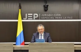 Roberto Carlos Vidal, presidente de la JEP.