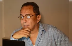 William Ahumada Maury, autor de la novela "Golpe al macho".