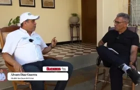 Jorge Cura entrevista al alcalde de San Juan del Cesar, Álvaro Díaz