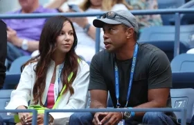 Erica Herman y Tiger Woods iniciaron su relación en agosto de 2017.