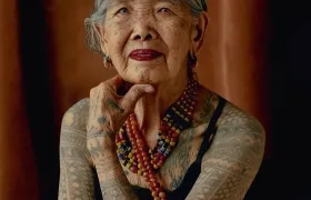 La tatuadora indígena filipina Apo Whang-Od