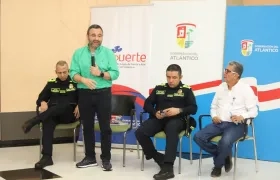 El secretario de Gobierno en el Comité de lucha contra el chance de contrabando