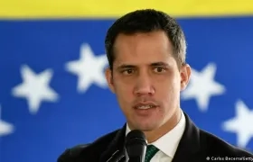 El opositor venezolano Juan Guaidó. 