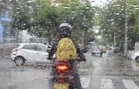 Llegó la temporada de lluvias a Barranquilla.