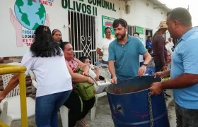 Visita a proyecto ambiental en Los Olivos II