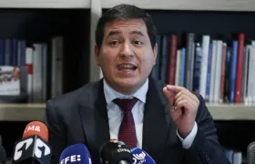 El excandidato presidencial ecuatoriano Andrés Arau.