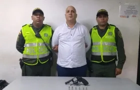 Fabio Alonso Gómez Ordoñez, presunto ladrón cuando fue capturado en 2018.