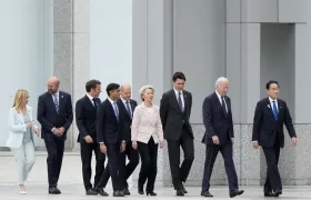 Los líderes del G7.