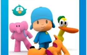 Personajes de serie infantil, Pocoyó, Pato y Eli 