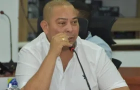 El concejal Juan Carlos Ospino.