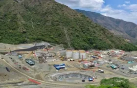 Imagen de la mina de Buriticá.