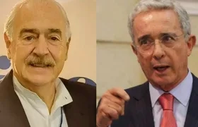 Los expresidentes Andrés Pastrana y Álvaro Uribe