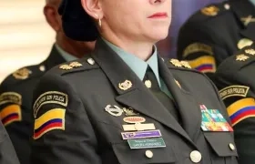 Sandra Patricia Hernández Garzón, Comandante de la Policía de Bogotá. 