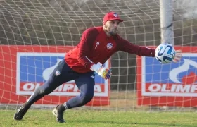 Sebastián Viera no ataja desde el 26 de marzo, en el 2-2 contra Unión Magdalena.