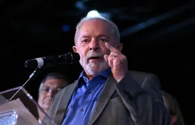Lula, presidente de Brasil. 