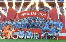 Manchester City le apunta ahora a ganar la Liga de Campeones ante el Inter de Milán. 