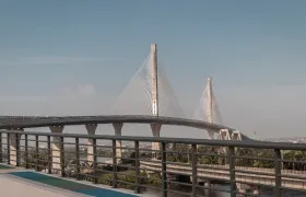 El nuevo Puente Pumarejo.